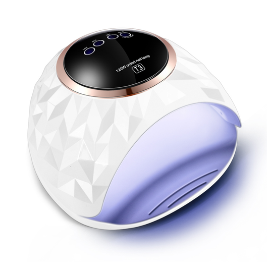 Lampara De Uñas 120w 42 Led Uv Profesional Manicura Sun T3