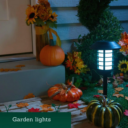 Luces Solares De Jardin Lamparas 2 En 1 Antorcha Solar 2und