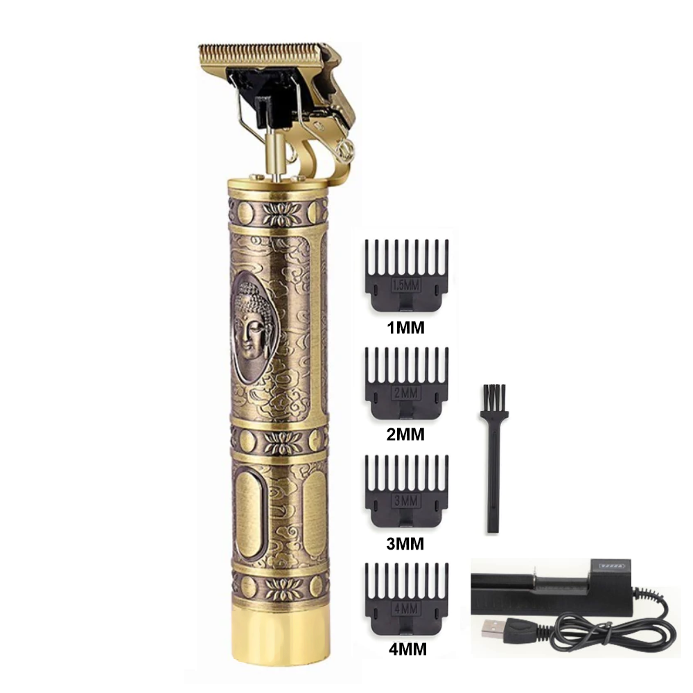 Maquina Patillera Recargable Trimmer Buda 4 Peines Ws-t99
