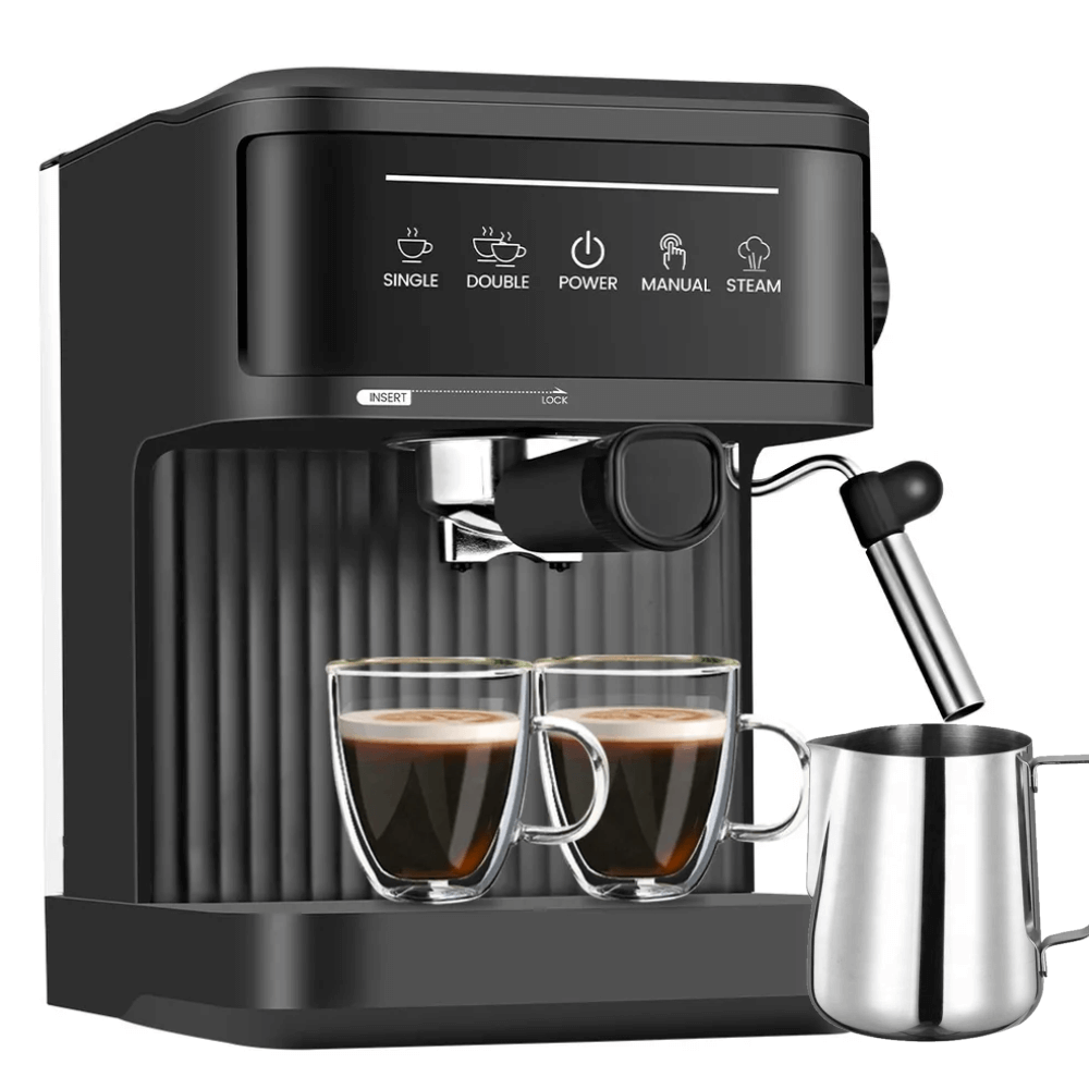 Cafetera Espresso Máquina Café Capuchino 1.8l 20 Bares 850w + Espumador