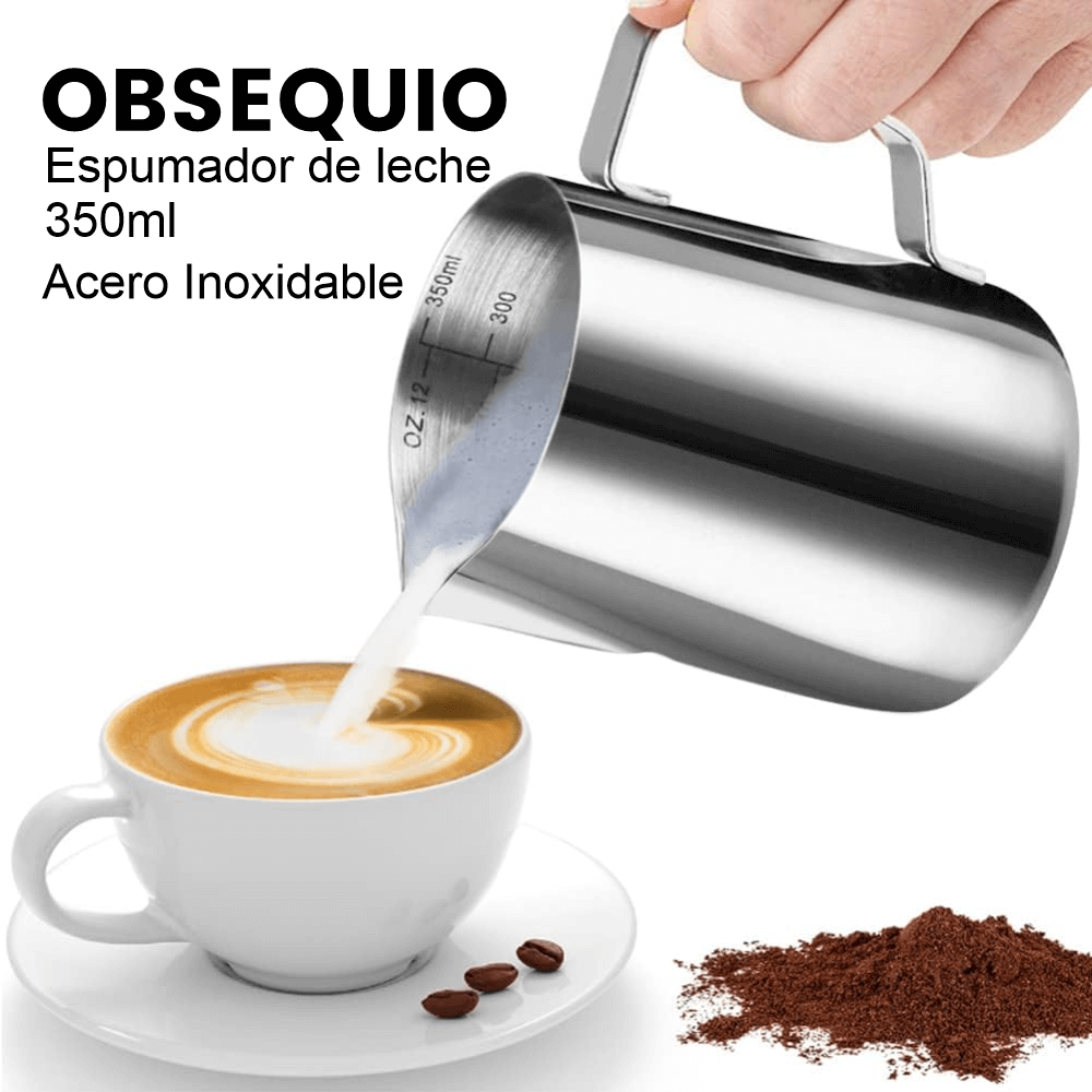 Cafetera Espresso Máquina Café Capuchino 1.8l 20 Bares 850w + Espumador