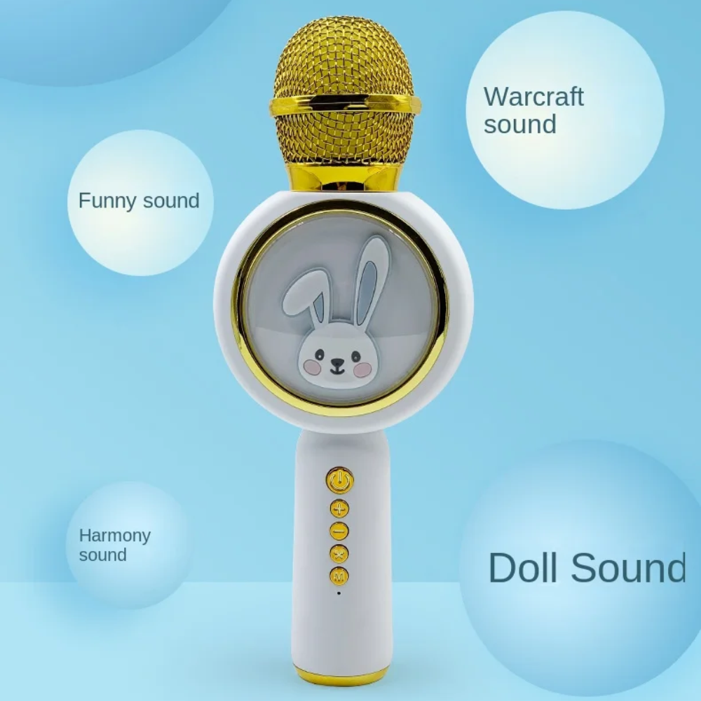 Microfono Karaoke Speaker X6 Para Niños Portátil Bluetooth
