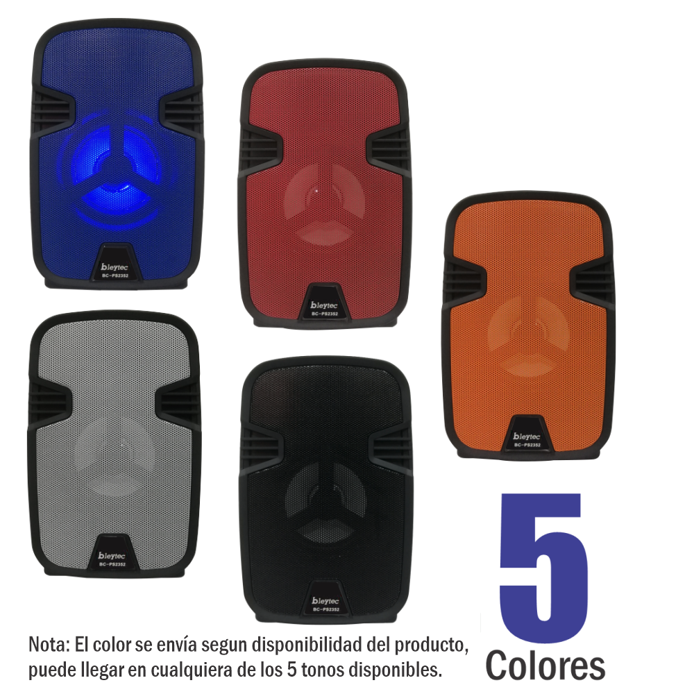 Mini Parlante Recargable 3" Bleytec Vs-2352BT Función TWS