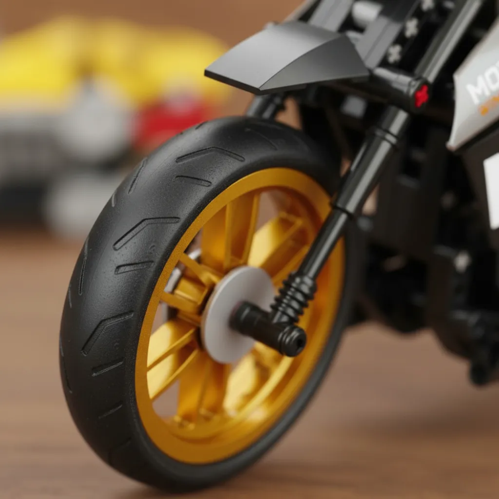 Moto Armable Superbike Bloques Construcción Armatodo 447 Pcs