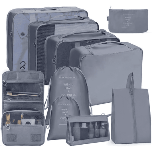 Organizador De Ropa Equipaje 11pcs Set Para Maleta De Viaje