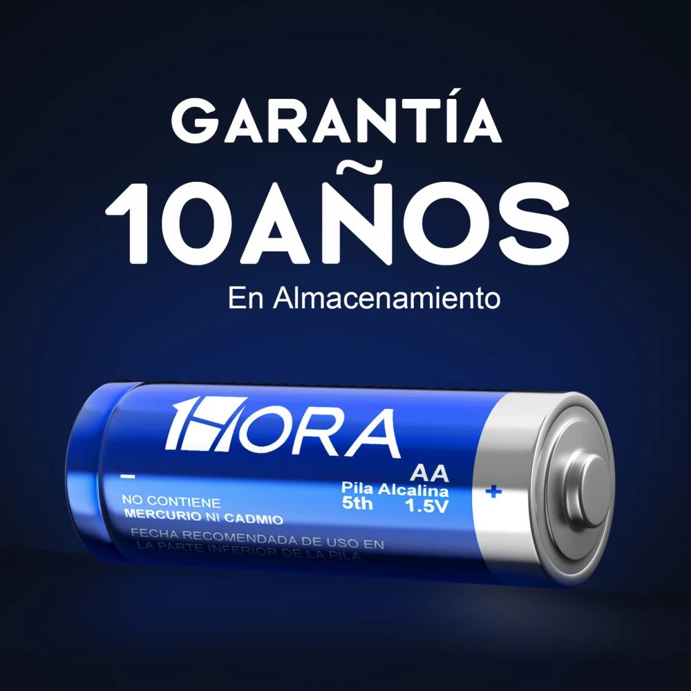 Pack 40 Pilas Baterías Alcalinas 1hora Doble Aa Lr03 1.5v