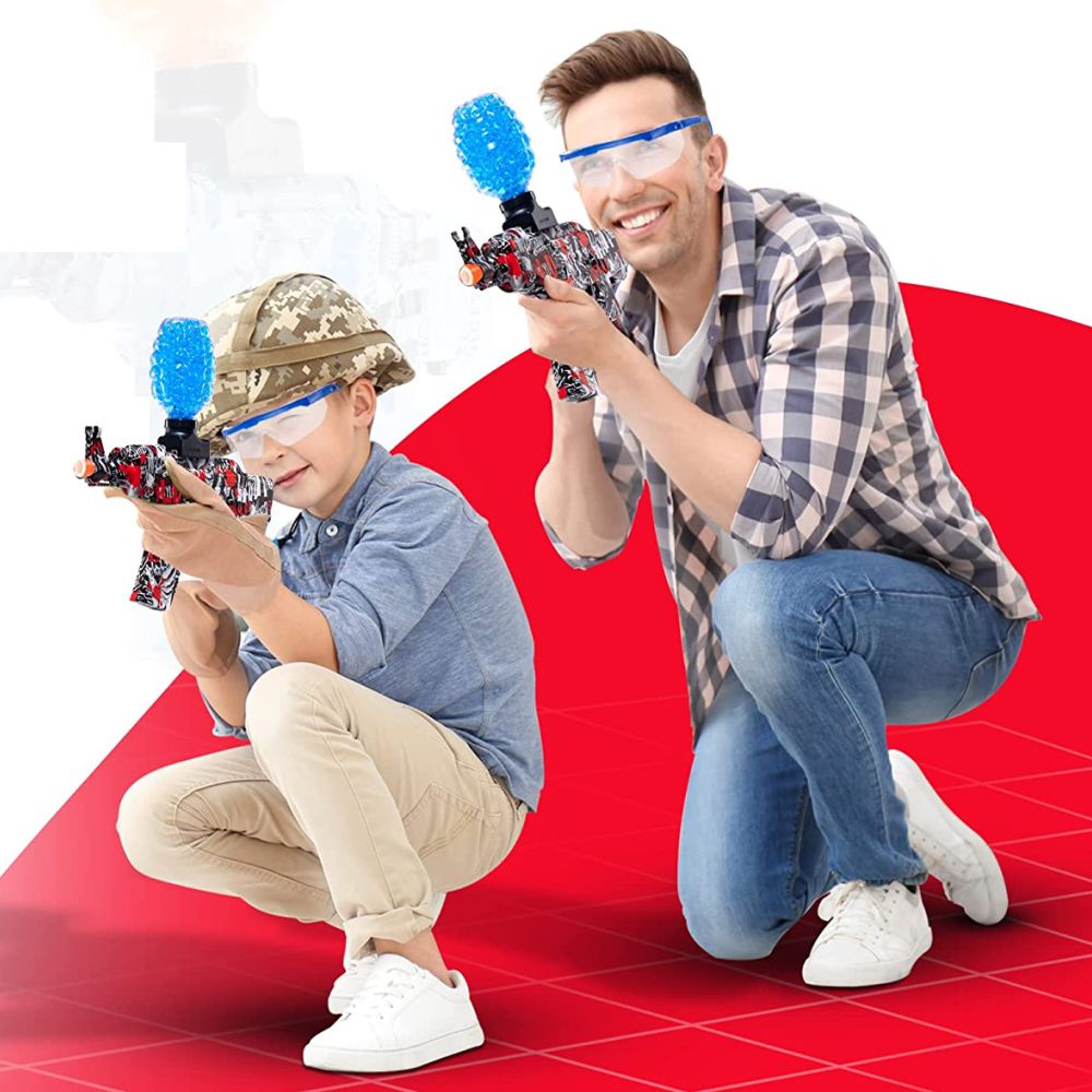 Pistola De Bolas De Gel Eléctrica Automatica Orbeez Akm-47