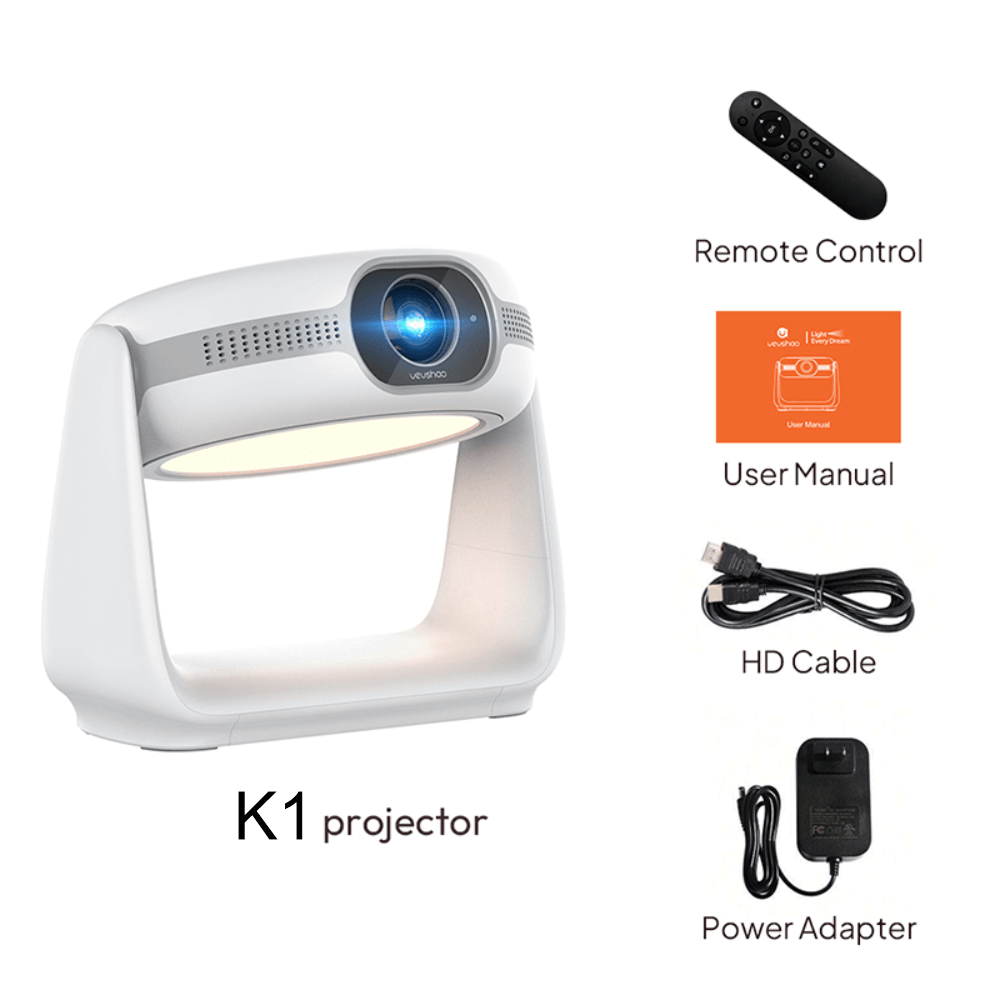 Proyector Video Beam 7000lm Auto Enfoque 4k Uhd Wifi 5g K1