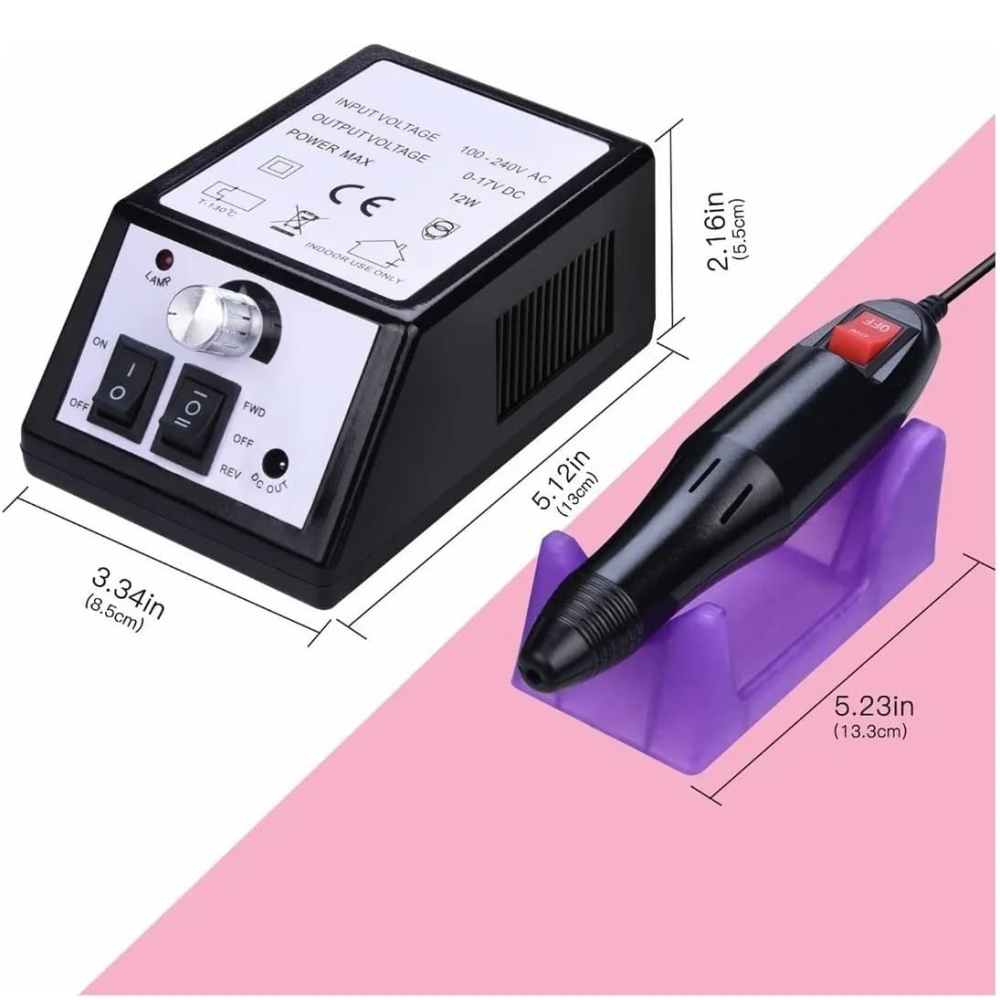 Taladro Pulidor De Uñas Eléctrico 20000 Rpm Mercedes 2000