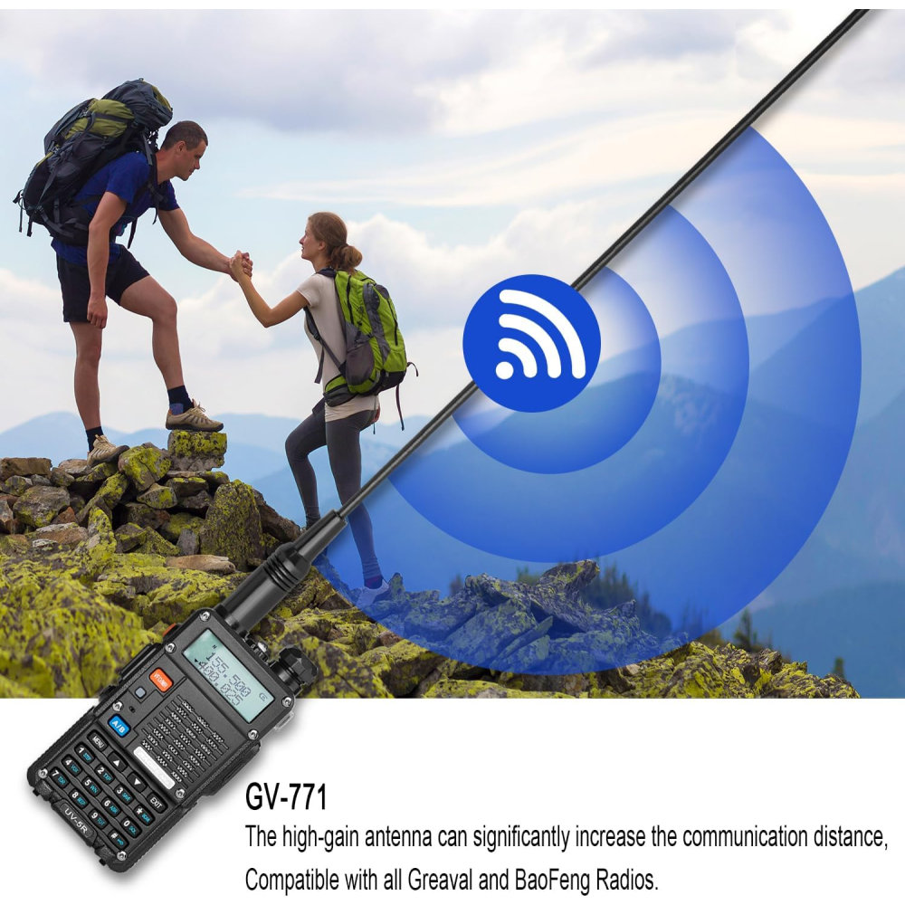 RADIO WALKIE TALKIE BAOFENG RECARGABLE UV-5RL - 1und