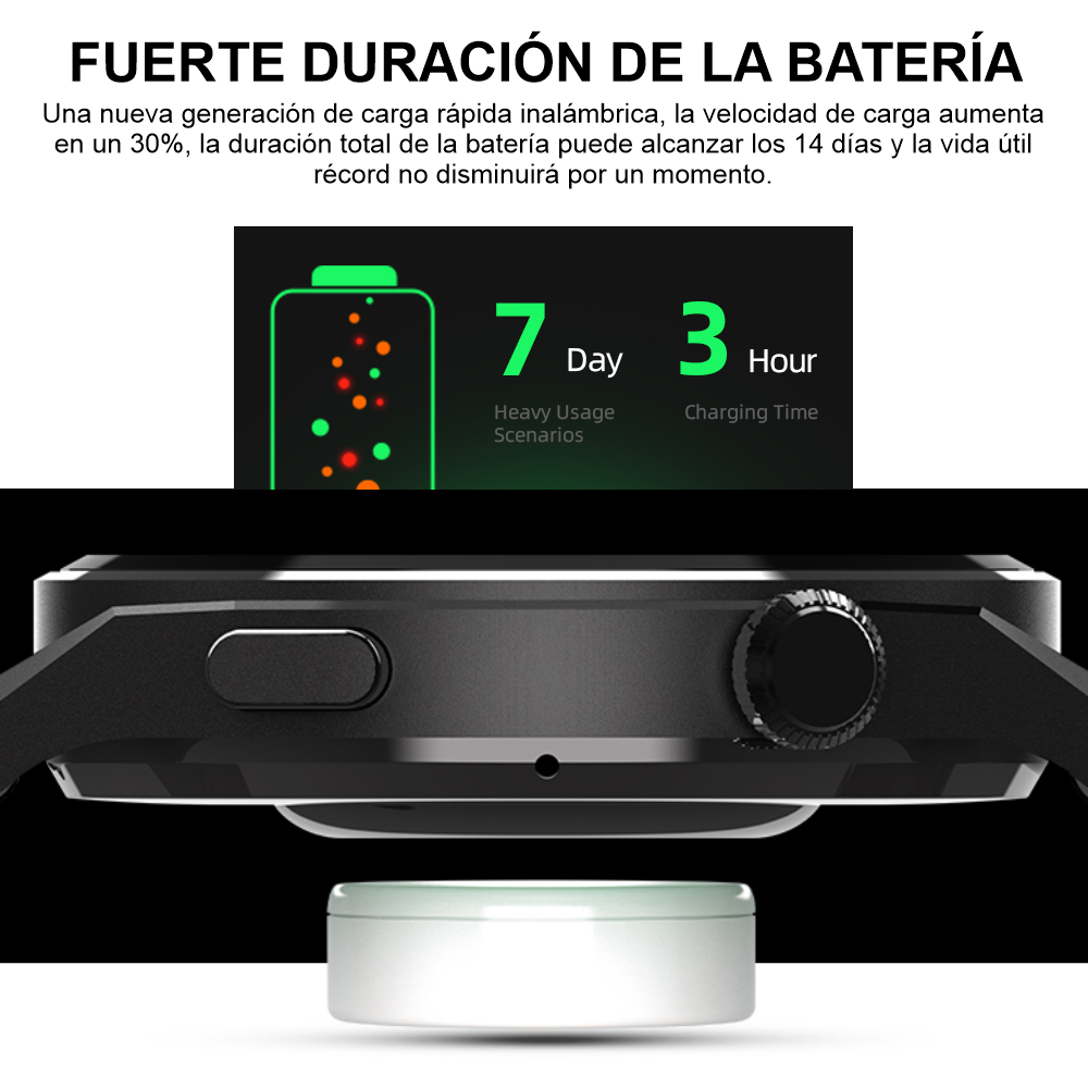 Reloj Inteligente Smart Watch NFC Pantalla Redonda HW3 MAX