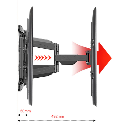 Soporte De Pared Para TV de 32" a 65" Base Extendible AN-P5