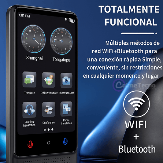 Traductor Inteligente Ia Con Voz 138 Idiomas Tiempo Real M12