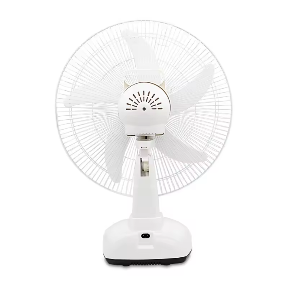 Ventilador Portátil 14inch Recargable Panel Solar Luces Led