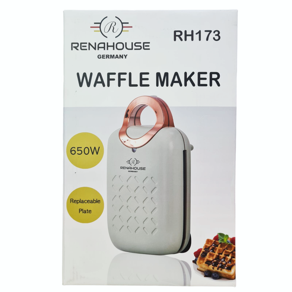 Waflera Y Sanduchera 2 En 1 Renahouse 650w Waffles Sandwich