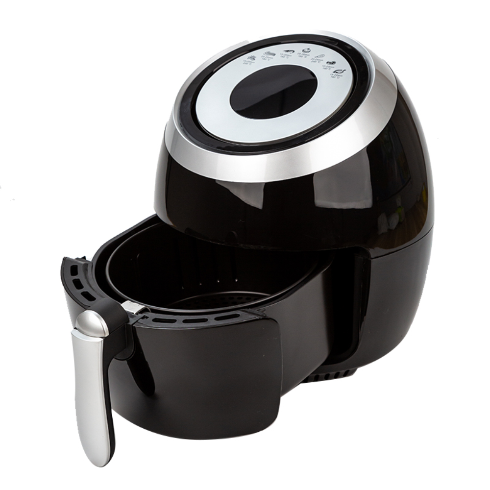 Freidora de Aire Sin Aceite LED Táctil Air Fryer Oven 5.5lt Swisshome