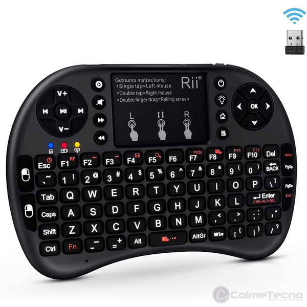 Mini teclado inalambrico air mouse Ideal para smart tv Gadgets & Fun