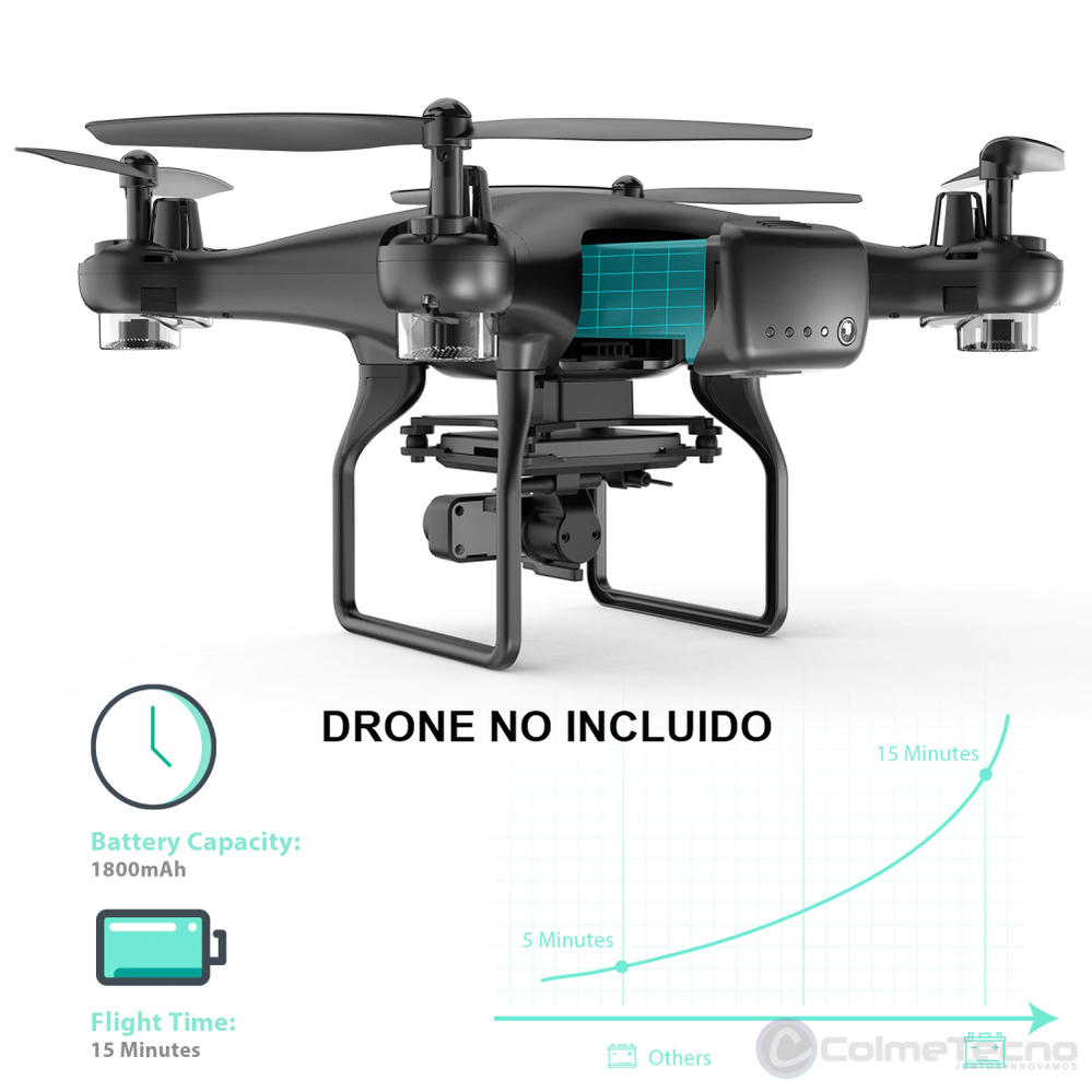 Batería Modular Drone Sp600n Snaptain 7.6v 1800mah Litio