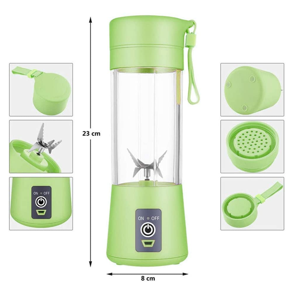 Mini Licuadora Batidora Personal Portátil Recargable Juice Blender