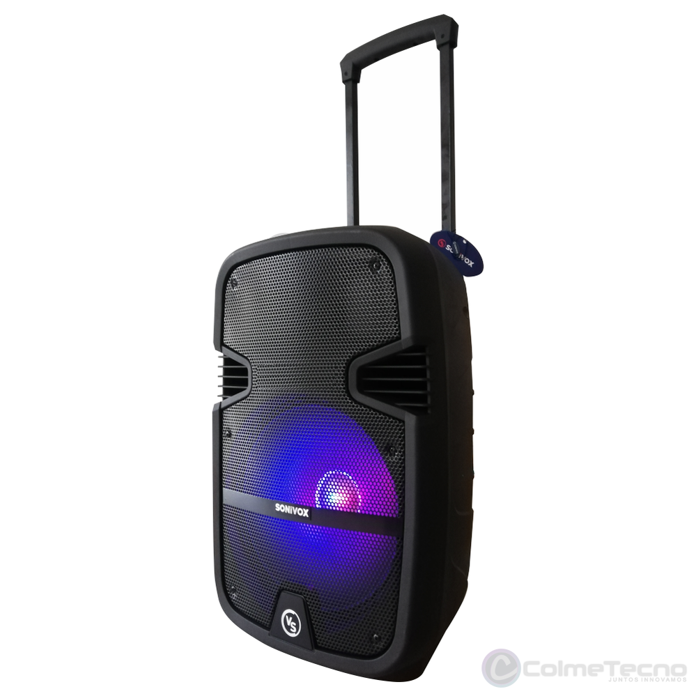 Cabina De Sonido Recargable 12 Pulgadas Sonivox VS-SS2285