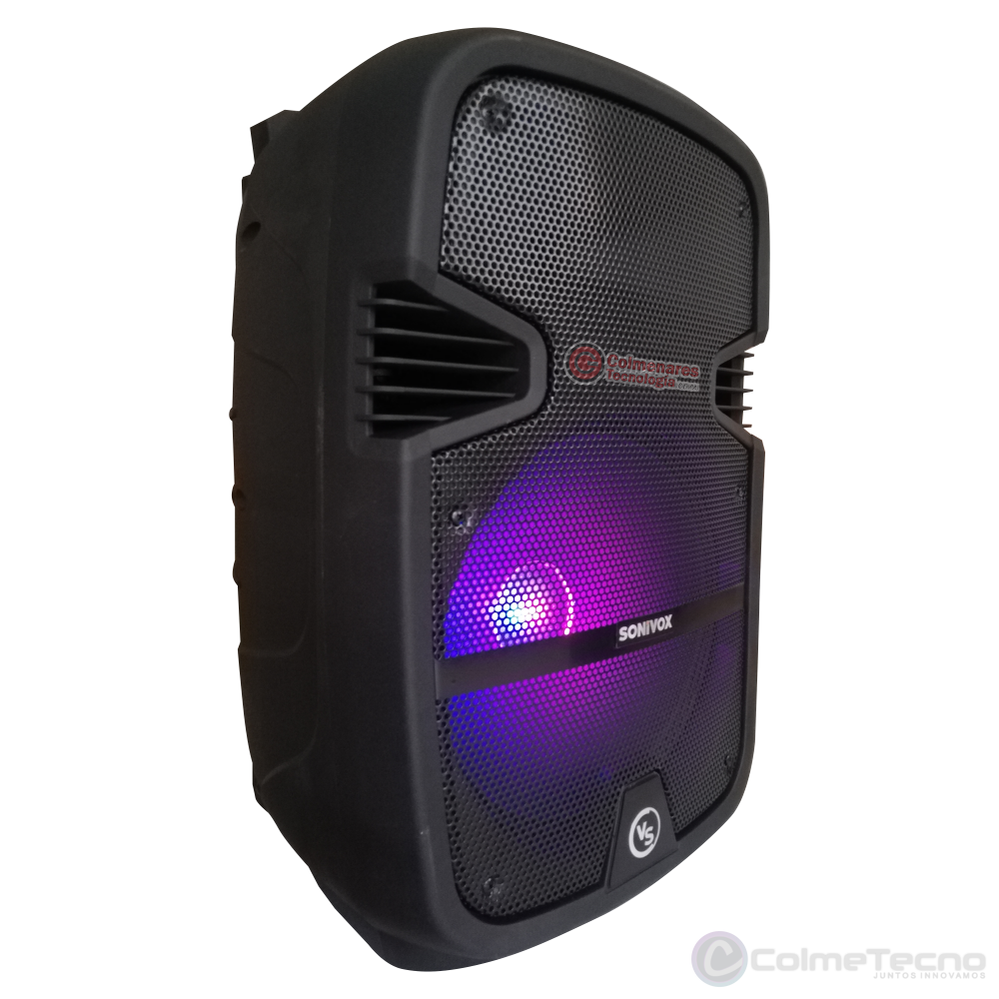Cabina De Sonido Recargable 12 Pulgadas Sonivox VS-SS2285