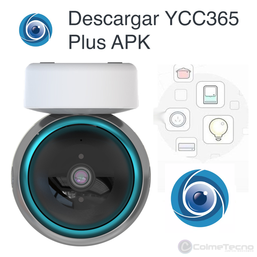 Cámara De Seguridad Interior Wifi Full HD 1080P Smart Camera