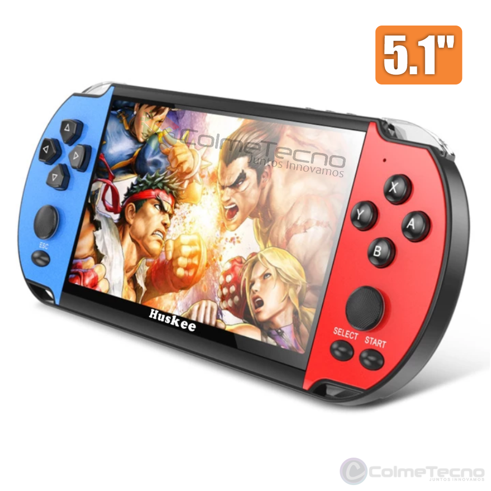 Consola Portátil Emulador de Juegos PSP 5.1" MP5 X7 Plus
