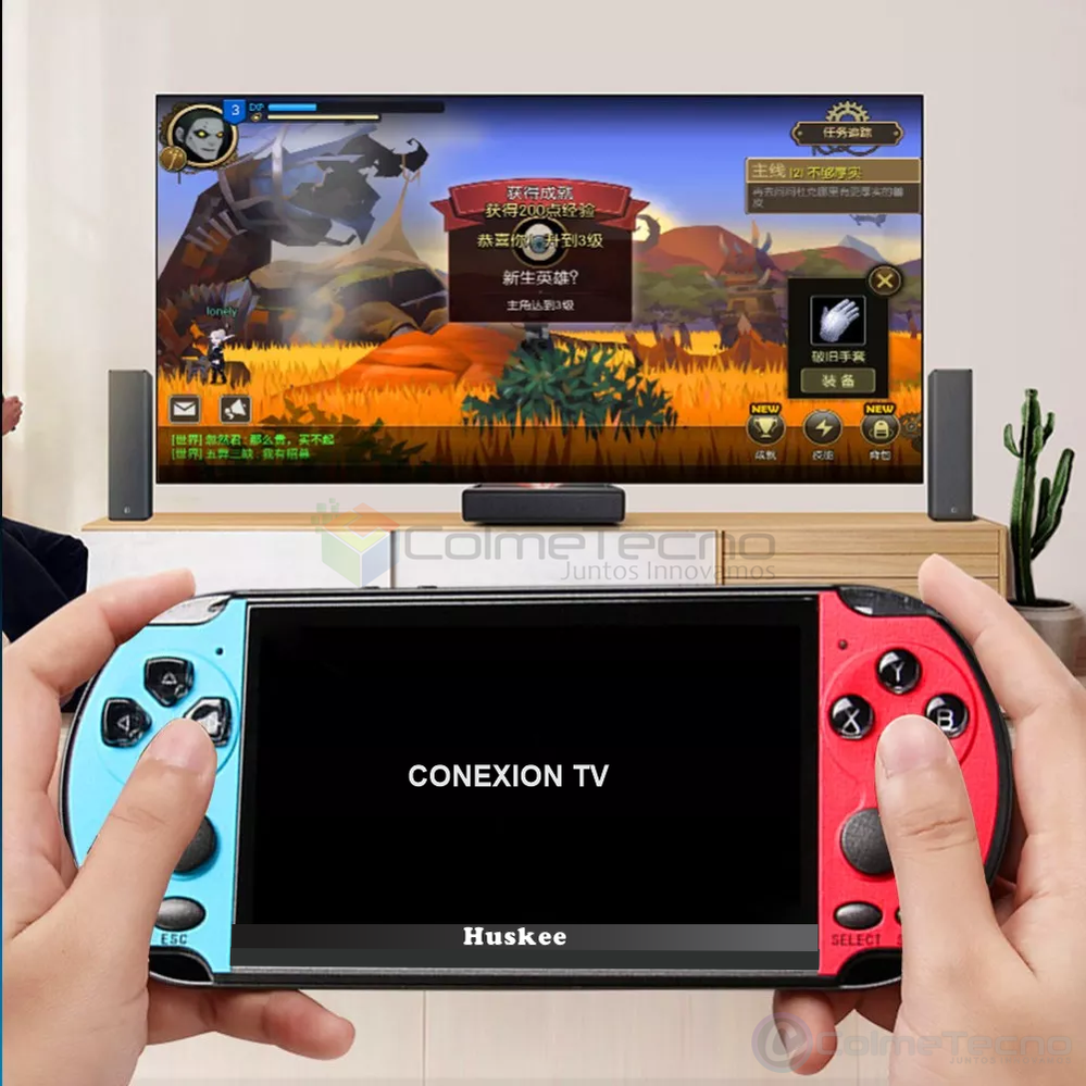 Consola Portátil Emulador de Juegos PSP 5.1" MP5 X7 Plus