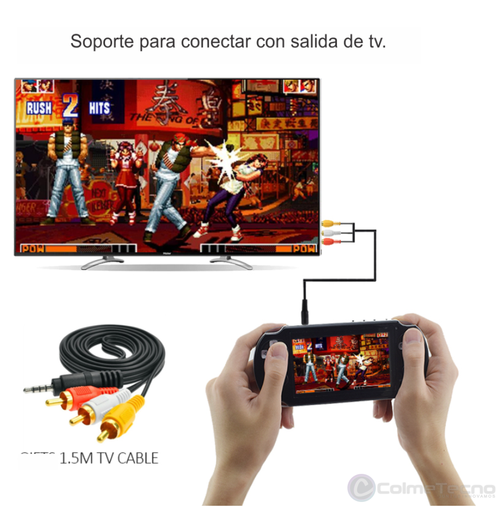 Consola Portátil Emulador De Juegos PSP AV MP5 X7 Switch AV
