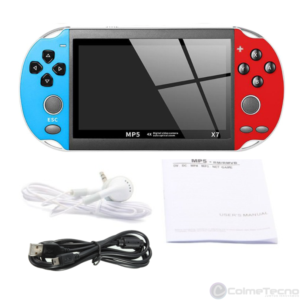 Consola Portátil Emulador De Juegos PSP AV MP5 X7 Switch AV