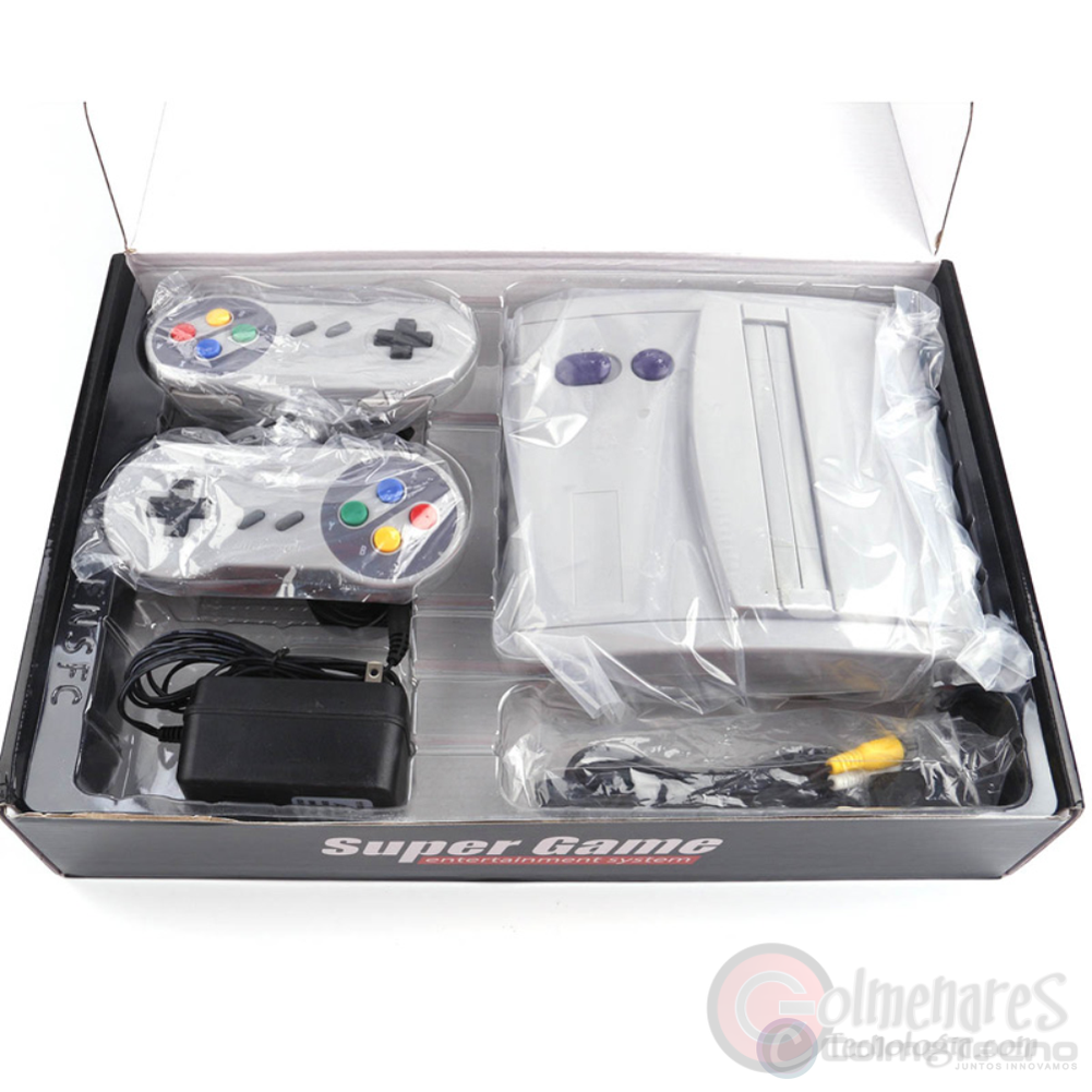 Consola de Juegos Super Game 16Bit SFC SNES 64 Juegos 16Bit