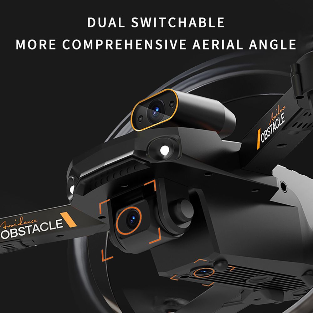 Drone Pro Max Dual Camara Wifi Hd Sensor De Obstaculos S91