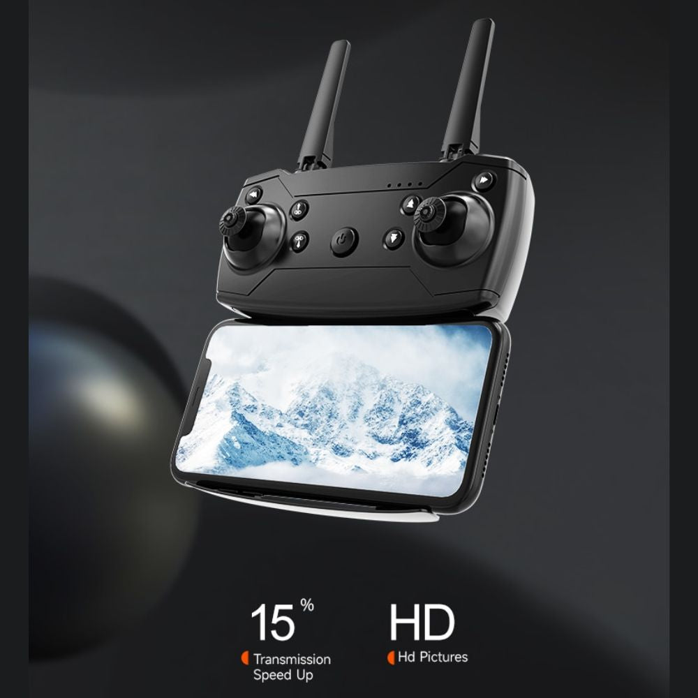 Drone Pro Max Dual Camara Wifi Hd Sensor De Obstaculos S91