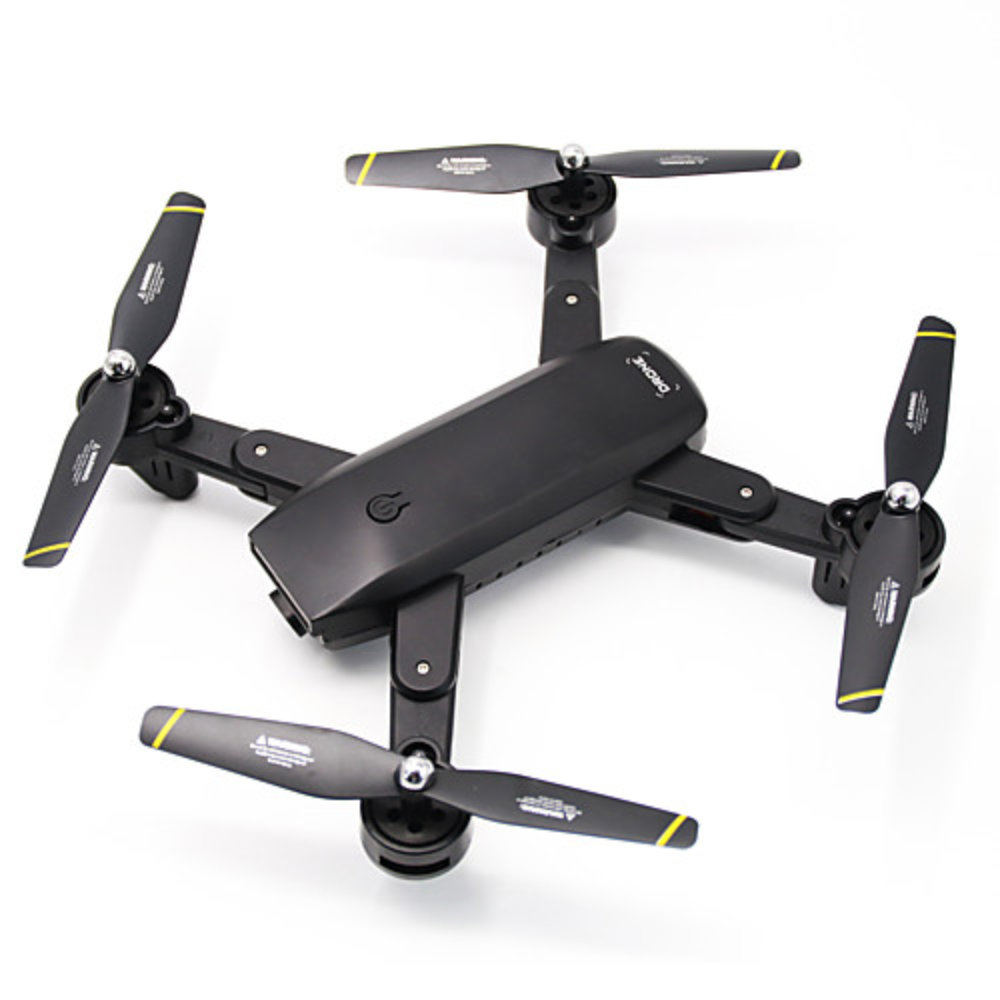 Drone Plegable DM107S Dual Cámara Wifi Full HD + Estuche + Batería