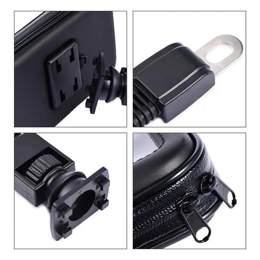 Soporte Estuche De Celular Impermeable Para Moto Y Bicicleta