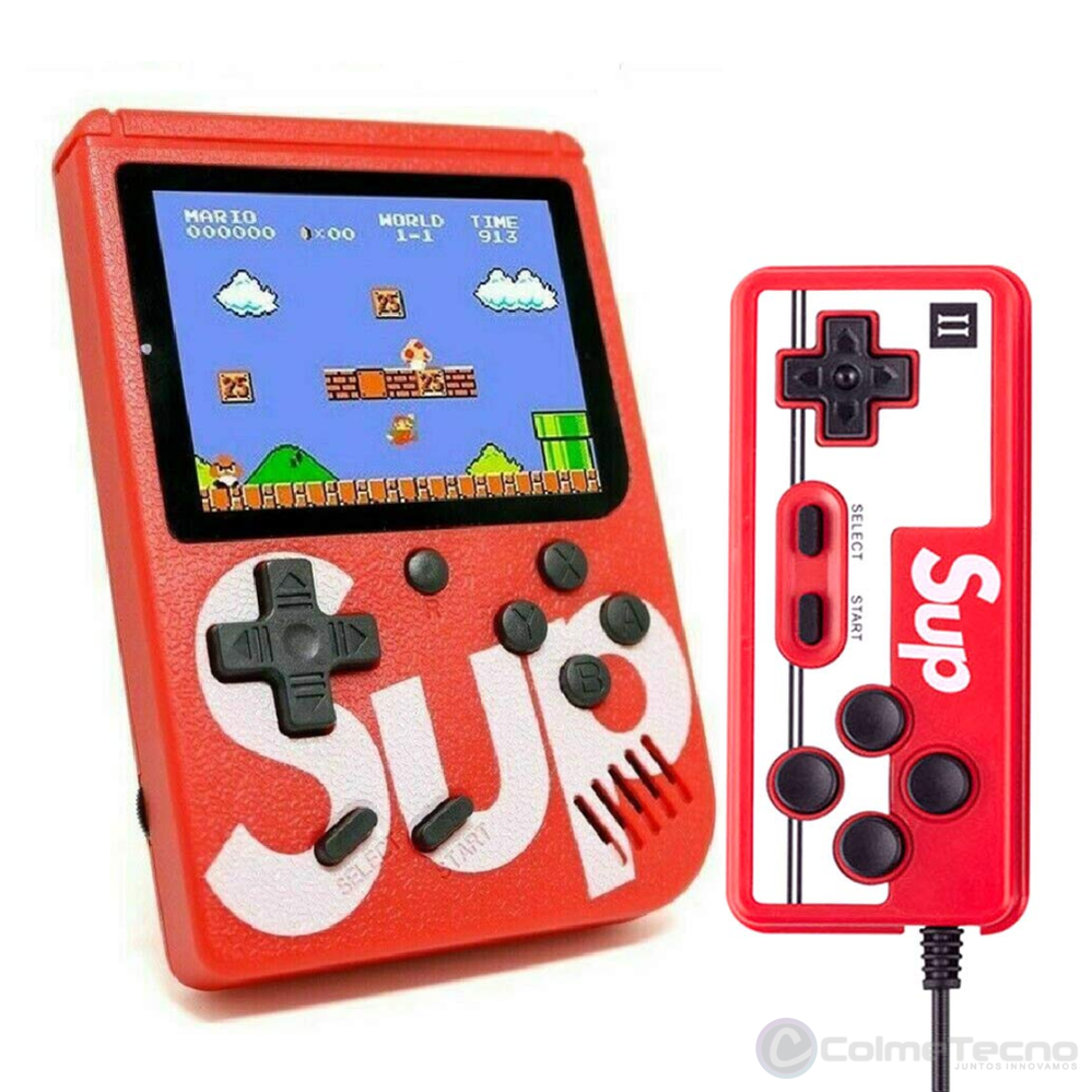 Consola de Video juegos Portátil Gameboy SUP Plus 400 + Control R