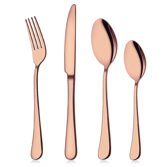 Juego De Cubiertos Acero Inoxidable 9 Puestos 36 piezas Estuche Lujo