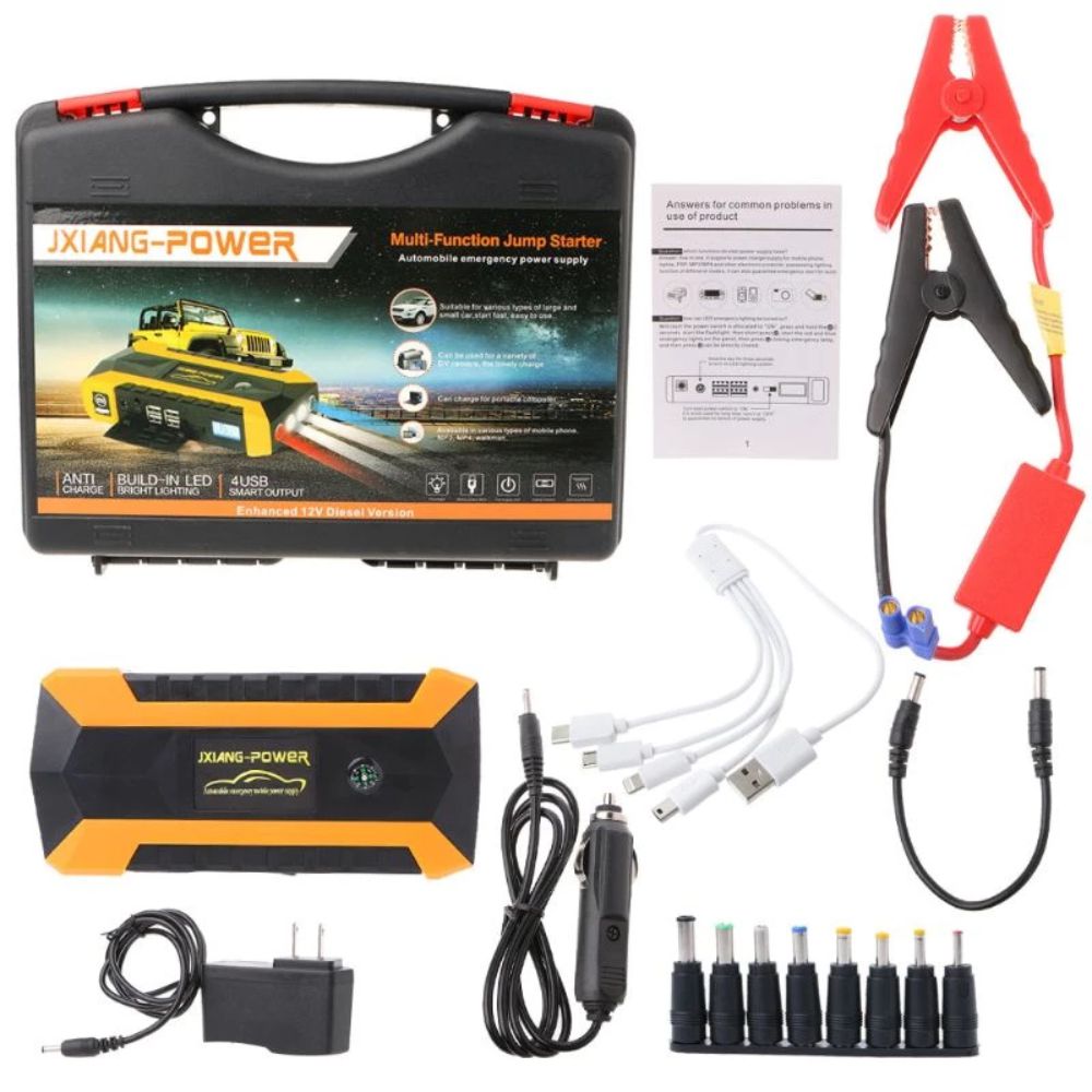 Kit De Emergencia Multifuncional Iniciador De Batería 12V