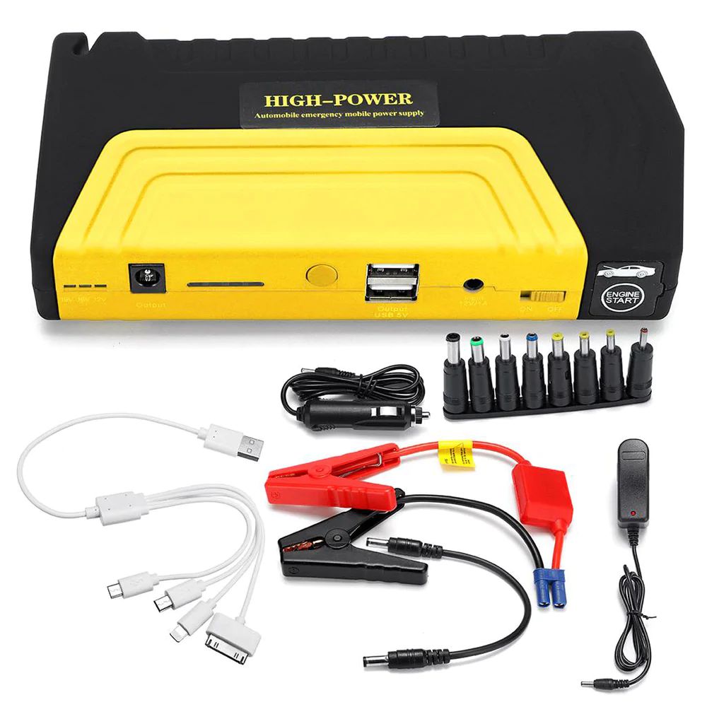 Kit De Emergencia Multifuncional Iniciador De Batería 12V