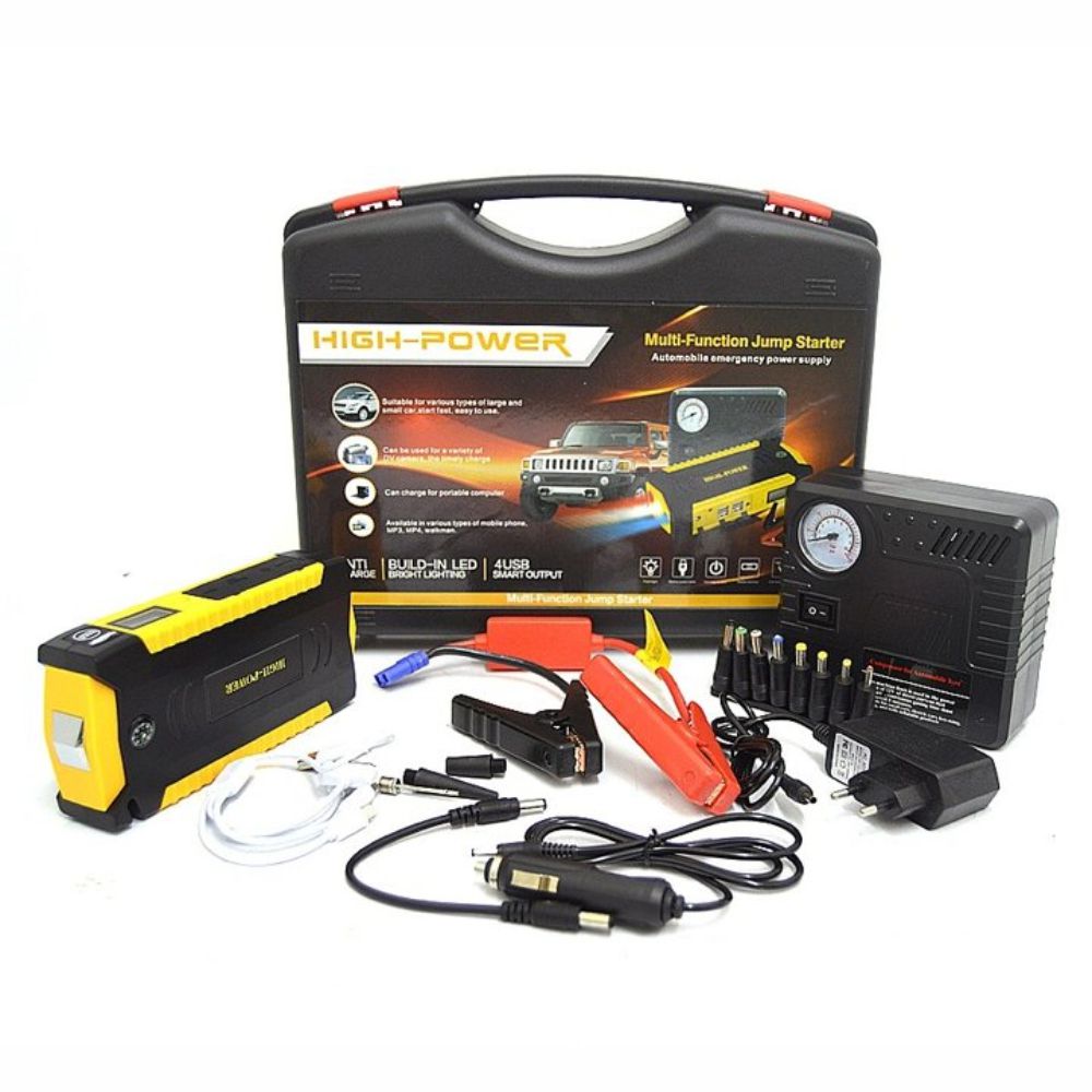 Kit De Emergencia Multifuncional Iniciador De Batería 12V