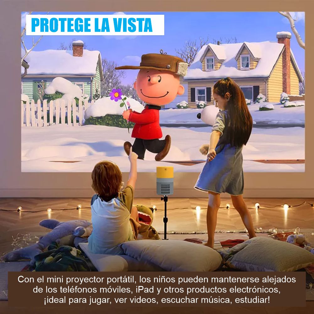 Mini Proyector Led Portátil Hdmi 1080p Multimedia Y500