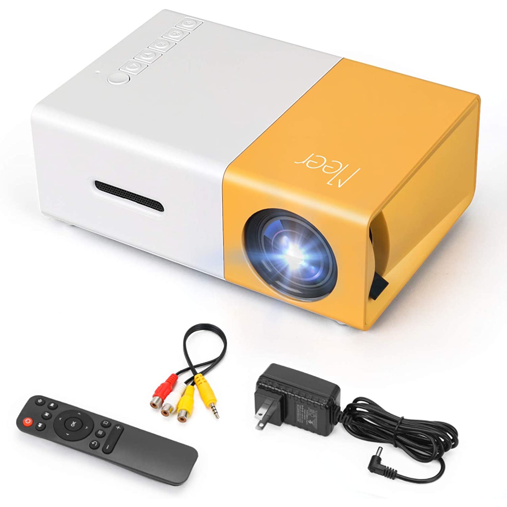 Mini Proyector LED Video Beam 600 Lumens HDMI USB AV YG300