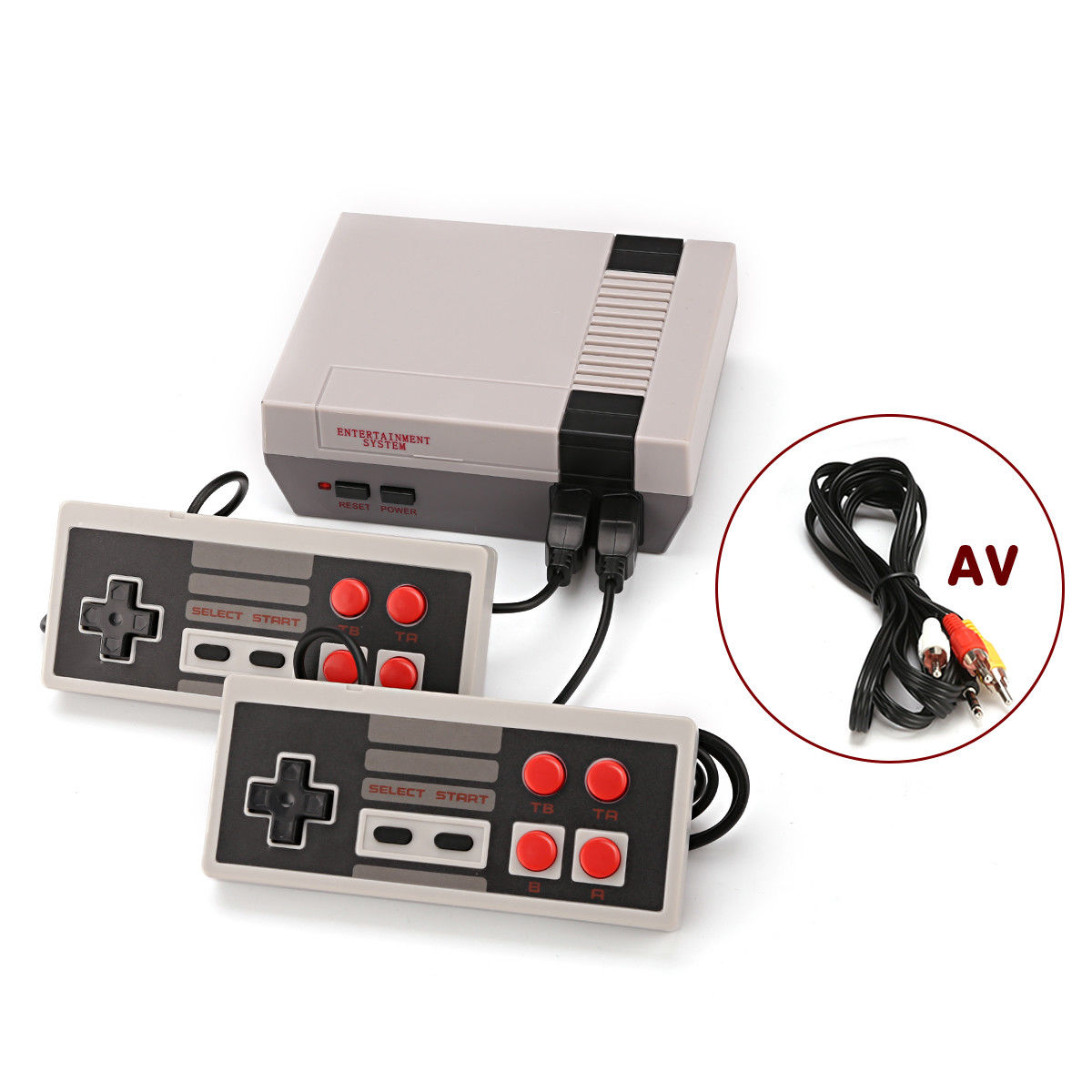 Mini Consola de Juegos Retro Clásica FC 620 Juegos 8bit FC