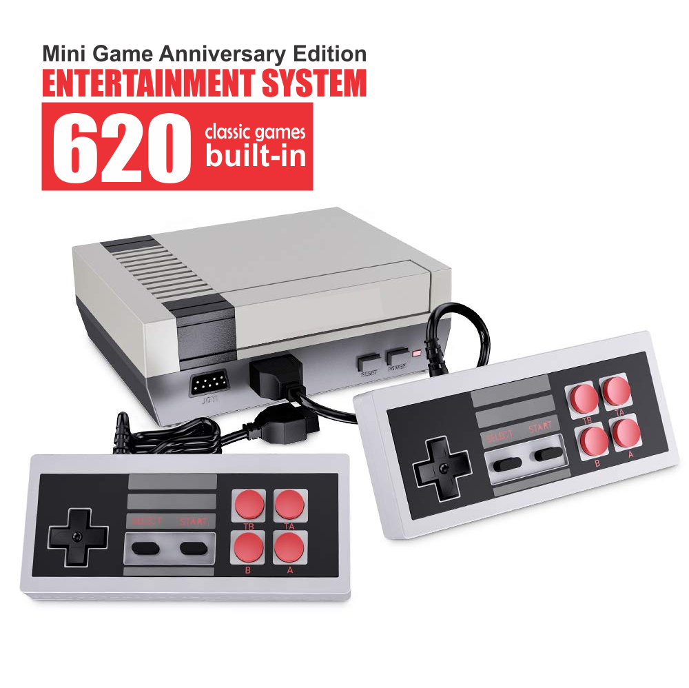 Mini Consola de Juegos Retro Clásica FC 620 Juegos 8bit FC
