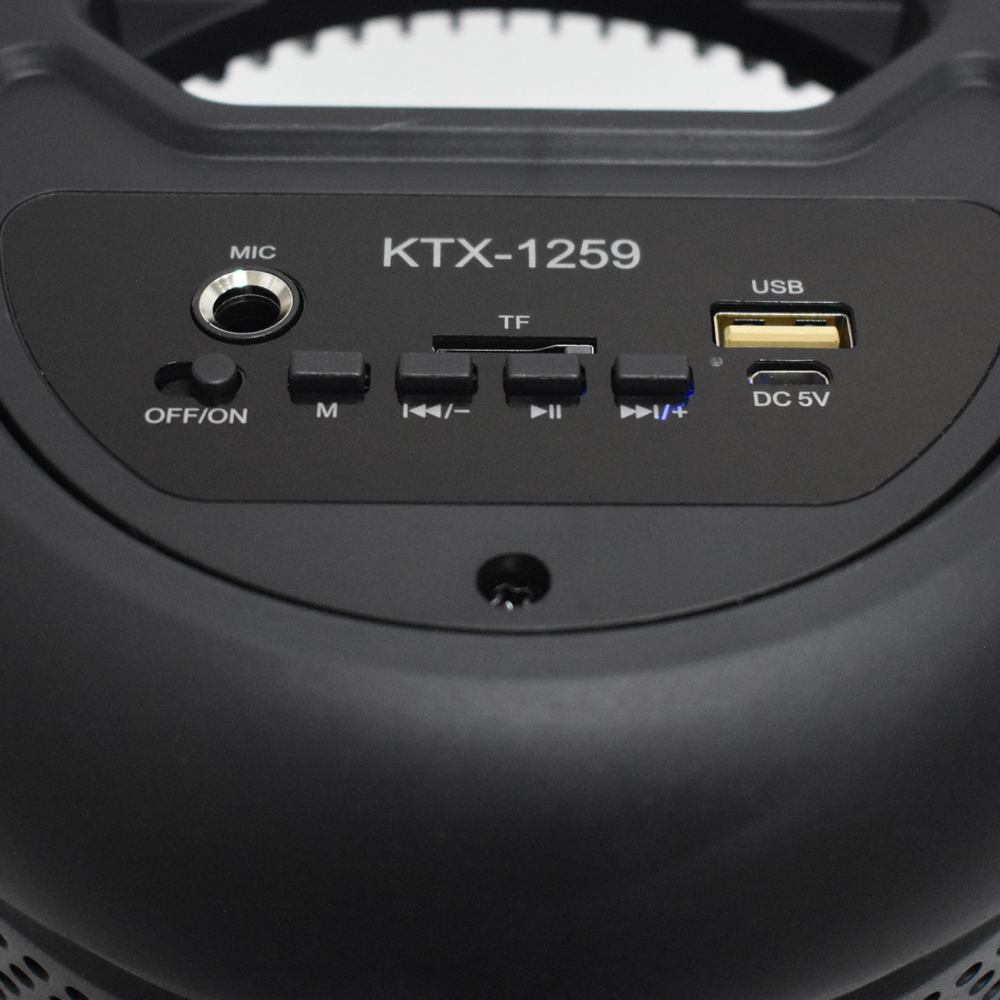 Parlante Bluetooth Recargable Doble Bocina 4 x2 KTX-1259