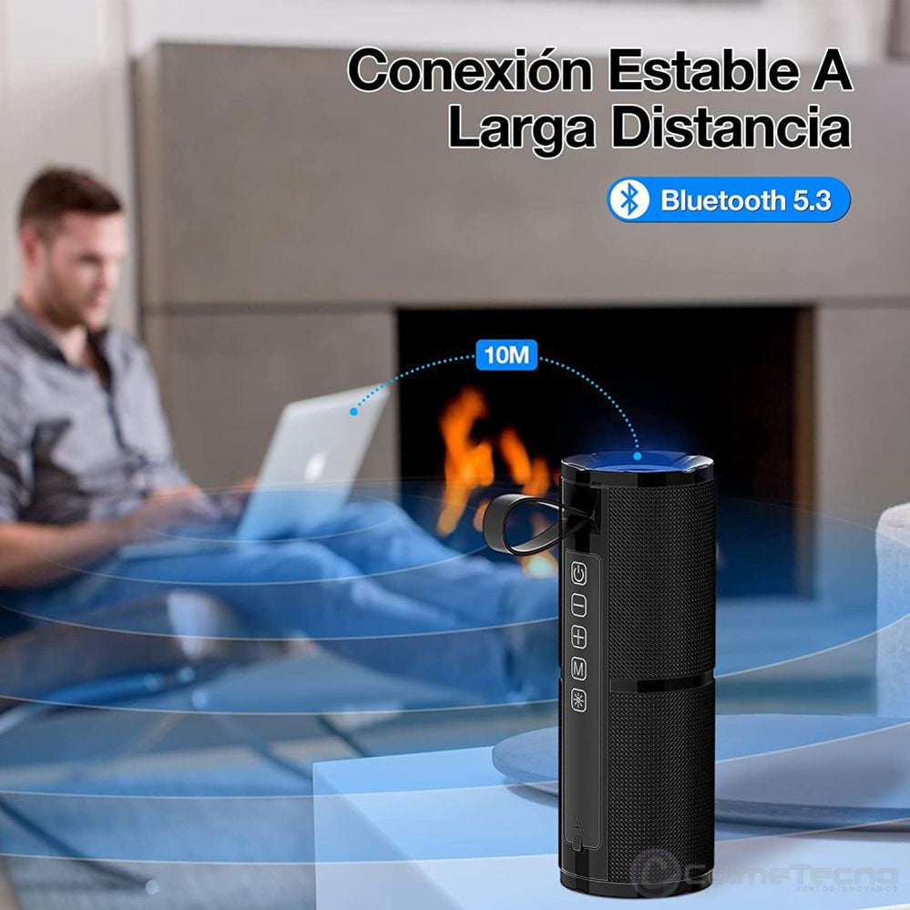1Hora Bocina Bluetooth Parlante Impermeable Speaker BOC060