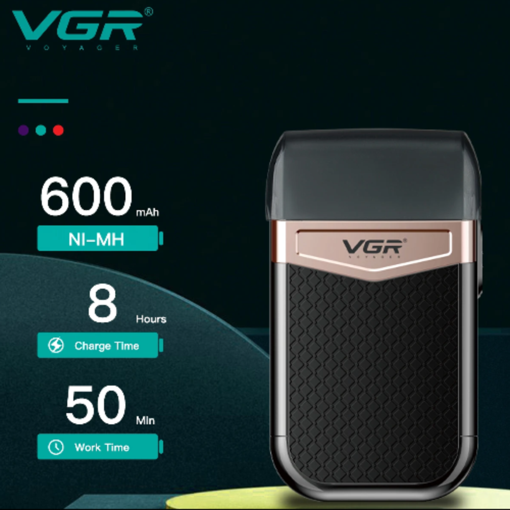 Rasuradora Eléctrica Recargable Afeitadora Pro USB VGR V-331