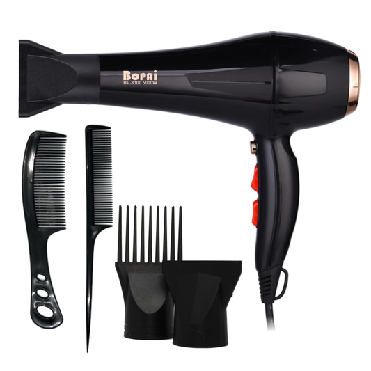 Secador De Pelo Profesional Max Power 5000w Bopai Bp-8300
