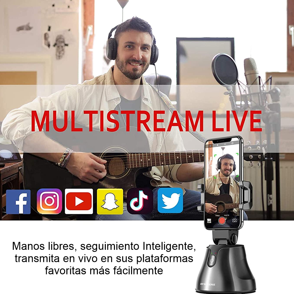 Selfie Stick Soporte 360° para celular Inteligente Apai Genie