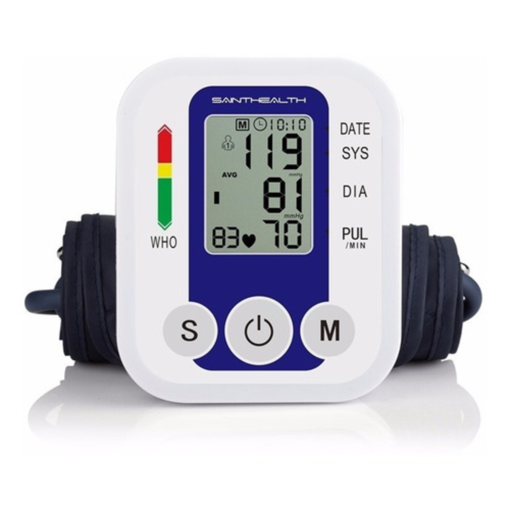 Tensiómetro Digital De Brazo Profesional Presión Arterial con Voz